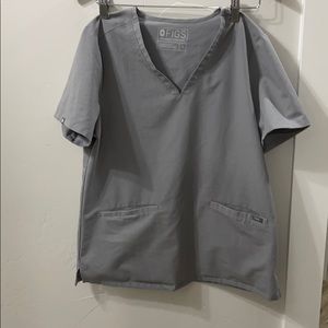 Figs scrub top concrete color